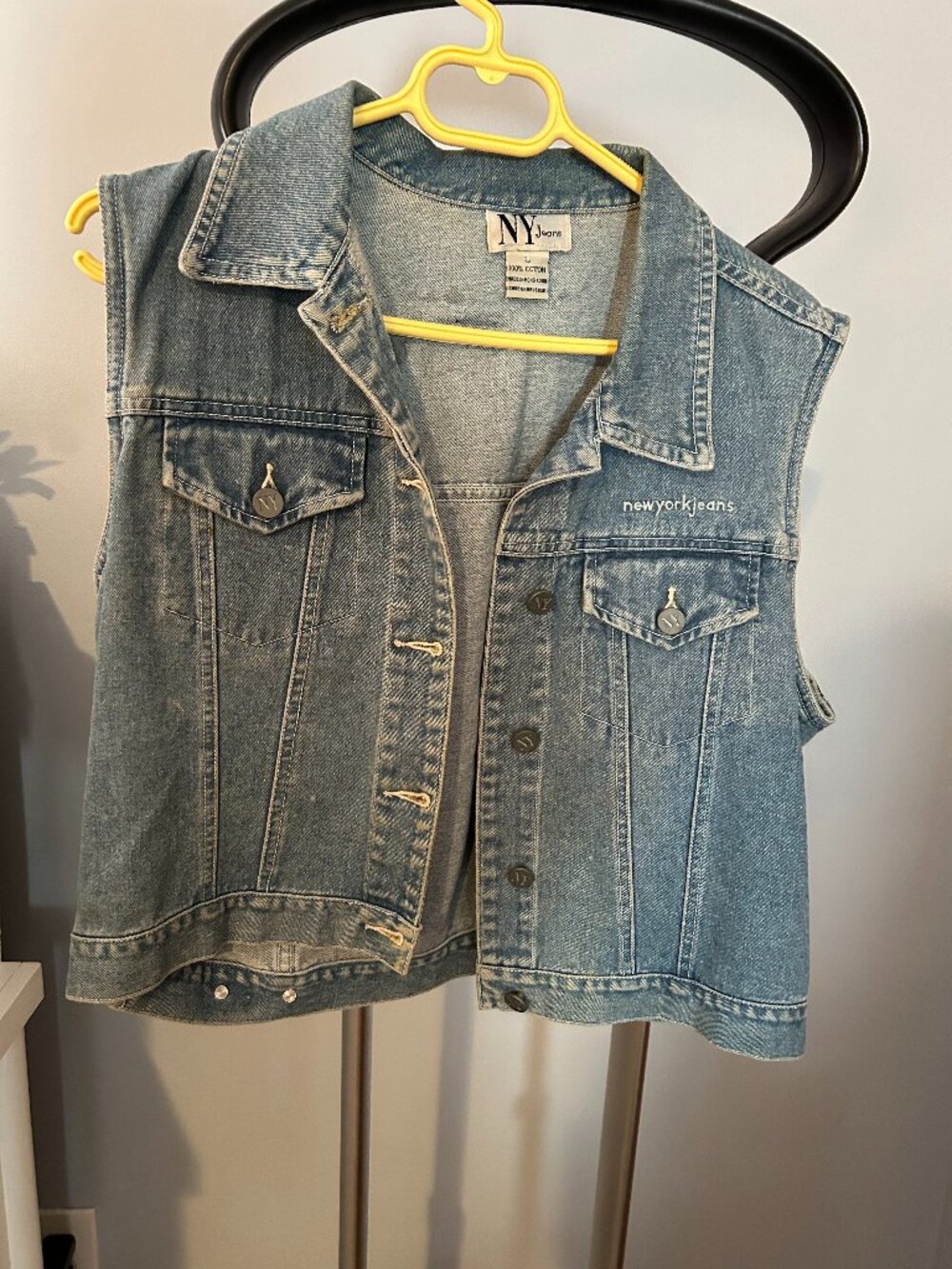 Jean Vest Made by NY eans